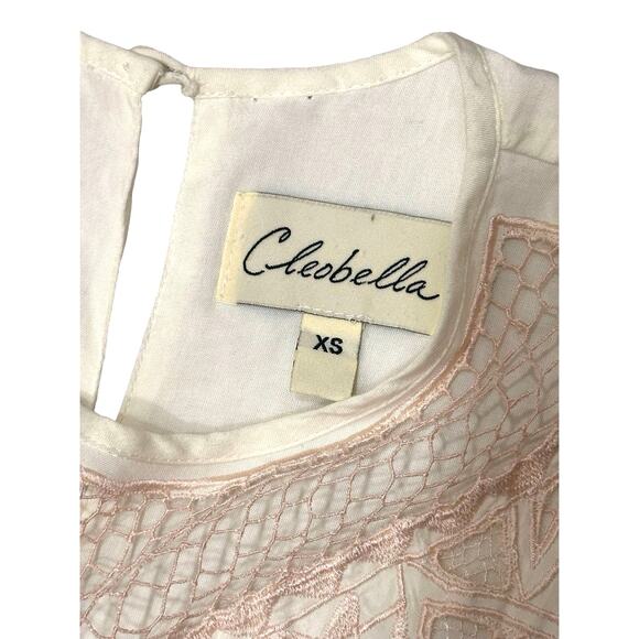 Cleobella Petal Embroidered Sleeveless Cutout Dress - Picture 3 of 6